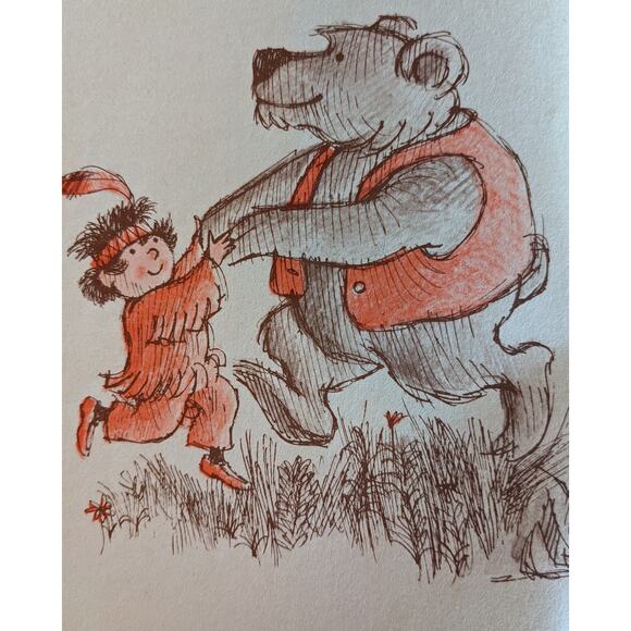 Vintage 1960s Red Fox and His Canoe By Nathaniel Benchley Scholastic Childrens - Picture 11 of 12